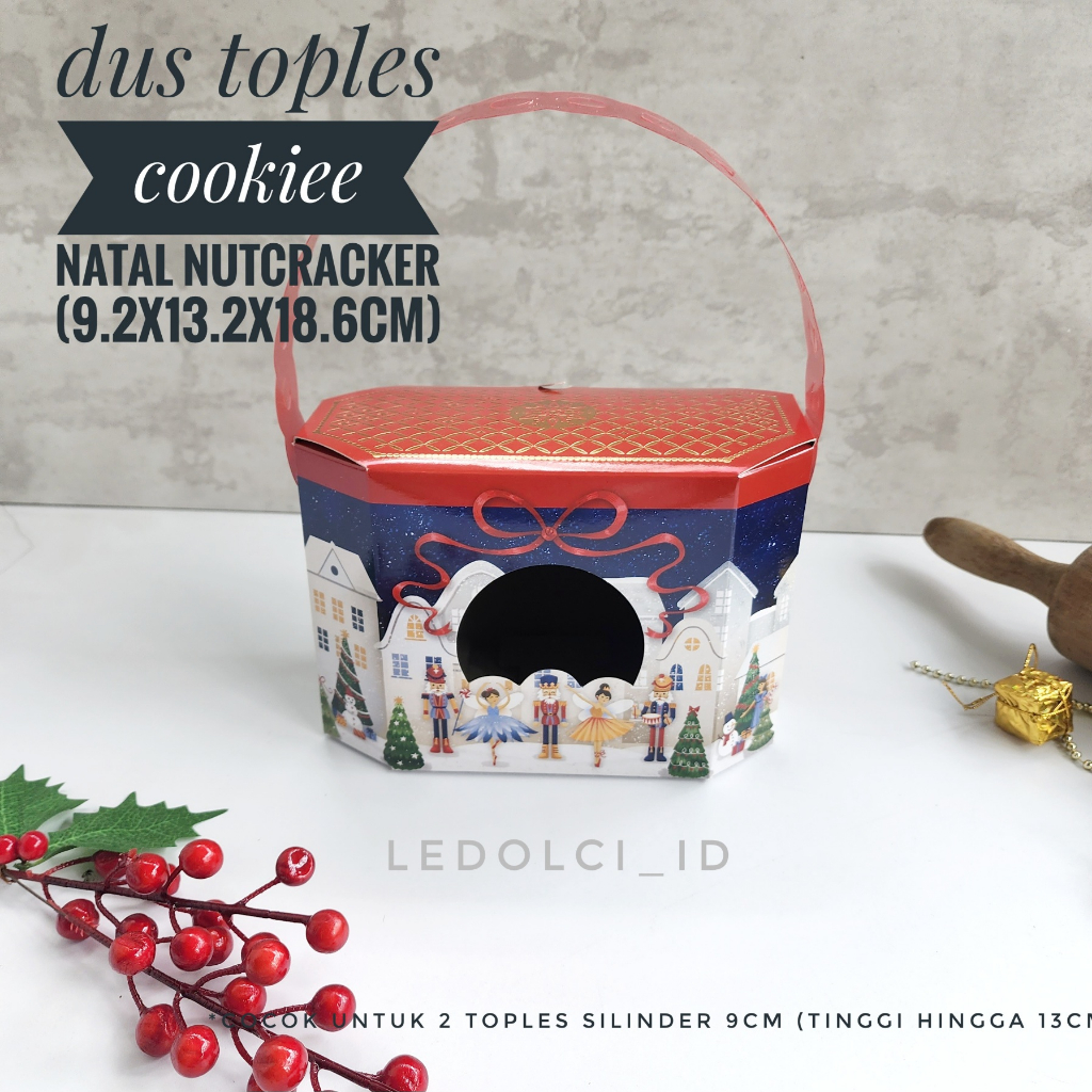 

(5 PCS) BOX TOPLES TABUNG NATAL CHRISTMAS OKTAGON SEGI8 18.5x9.2x13.2