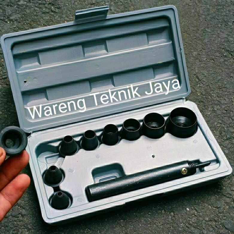 

SANDS Gasket Punch Set 10 Pcs Alat Pembolong Kulit Plong Plat Packing