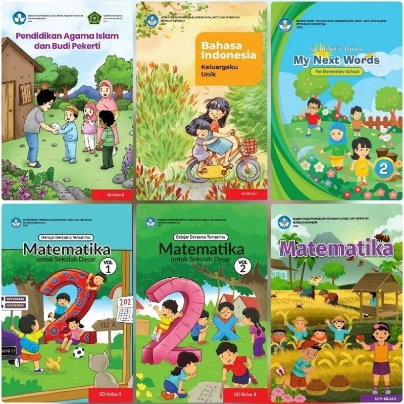 

TERBARU,BUKU KURMER SD/MI KELAS 2/BUKU KURIKULUM MERDEKA KELAS 2 VERSI KEMENDIKBUD