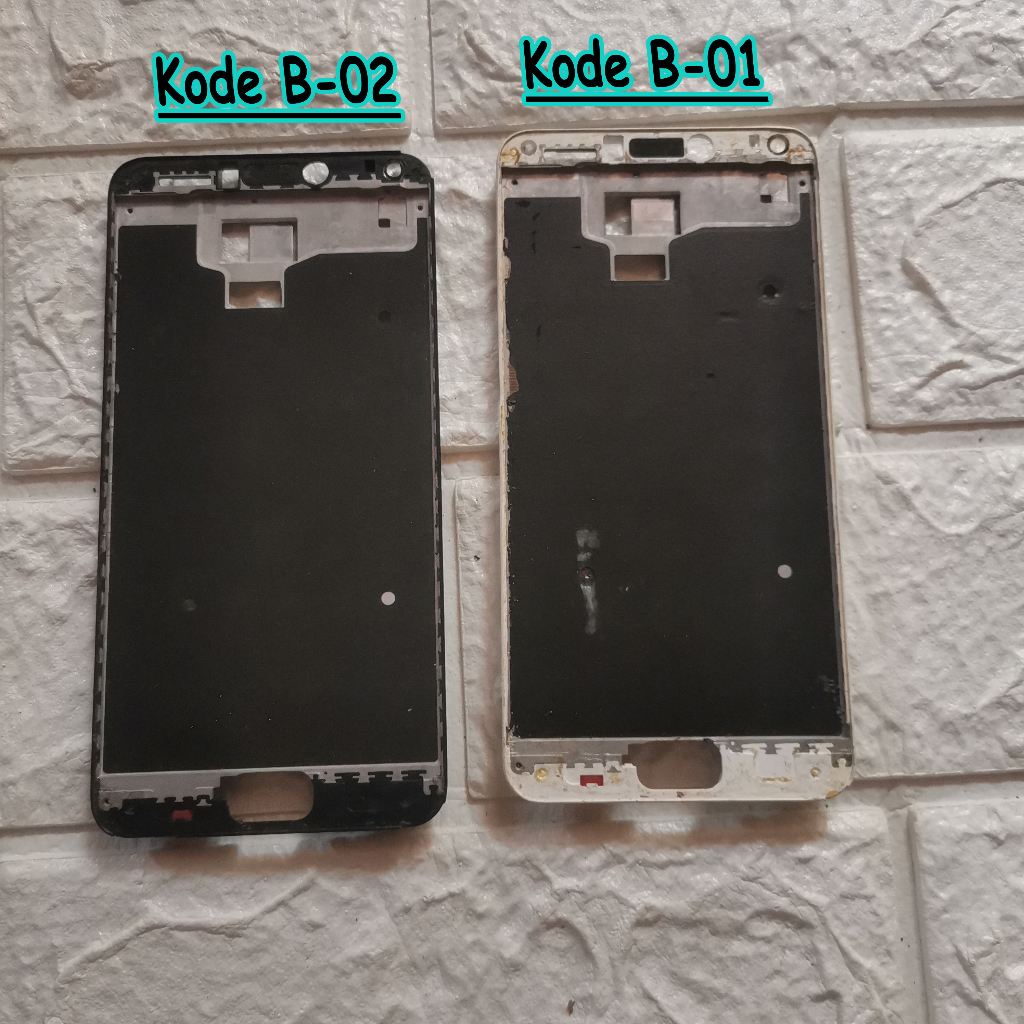 Frame Asus Zenfone 4 Max - ZC554KL Tatakan LCD Original Copotan - Dudukan Layar HP Bekas