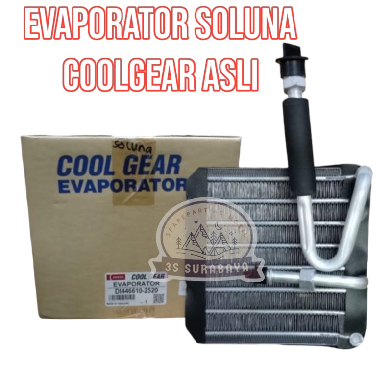 Evaporator Soluna Coolgear Denso Asli Ac Mobil Coil Cooling Coil