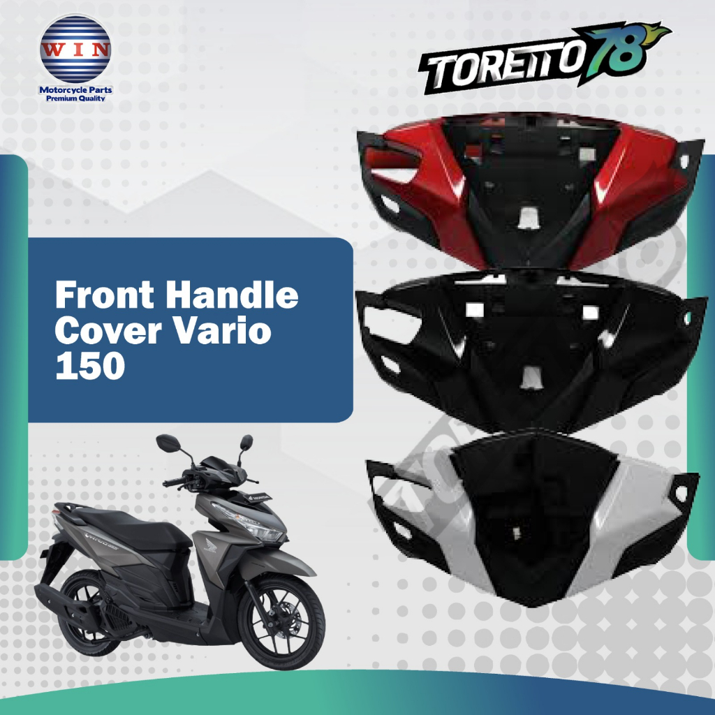 Batok depan kepala, cover batok depan totok depan, Vario 150. Front handle cover Vario 150