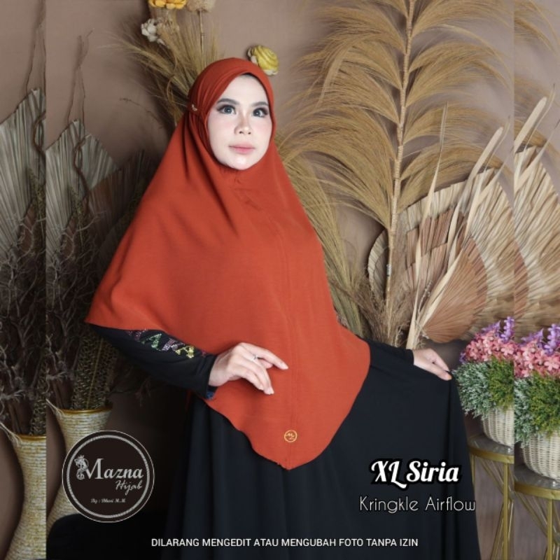 JILBAB INSTAN SIRIA KRINGKEL MAZNA XL