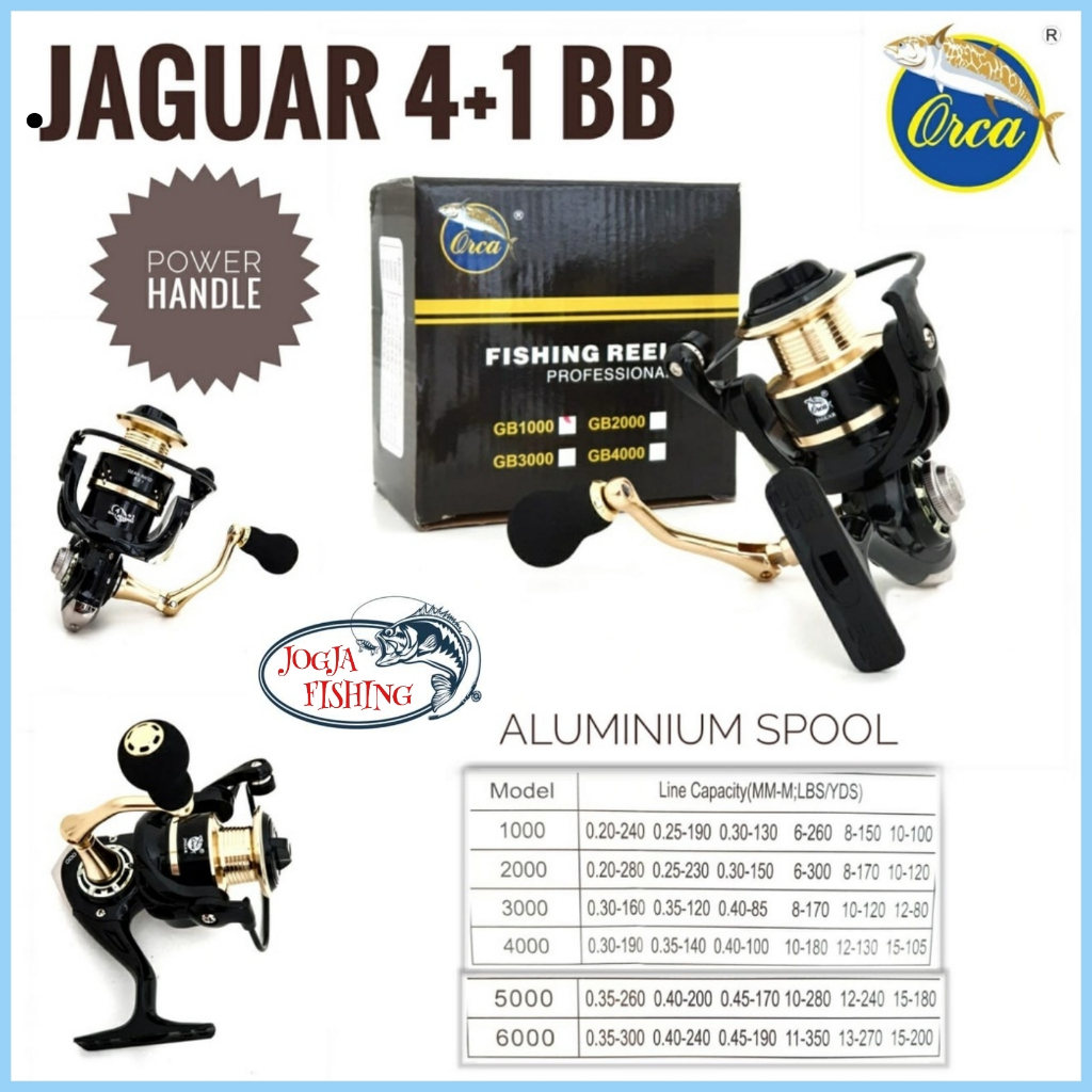 Reel Power Handle ORCA JAGUAR 1000 , 2000 , 3000 , 4000 - 6000