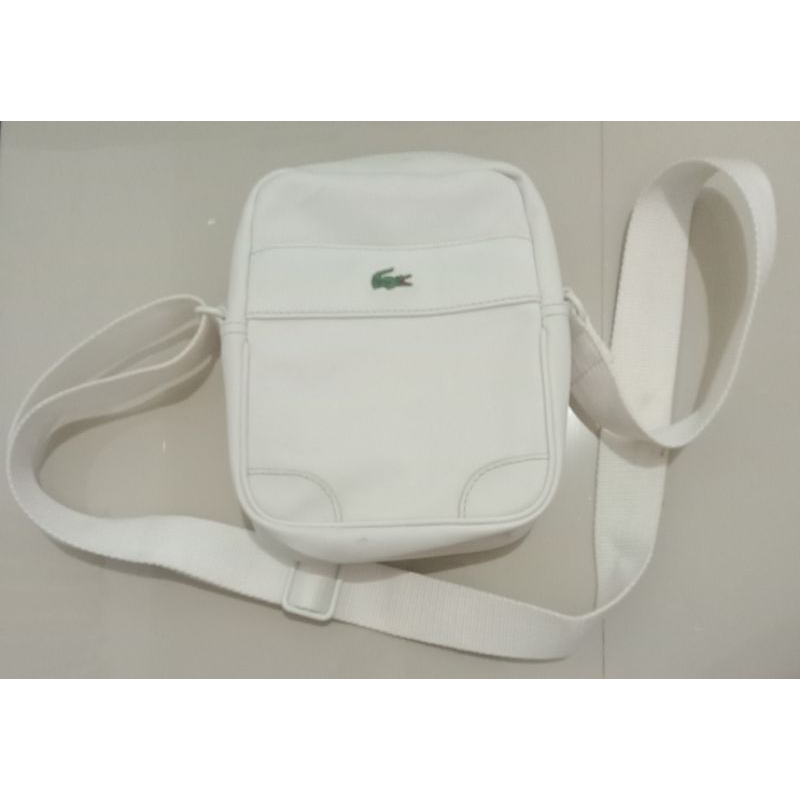 SLING BAG LACOSTE WHITE SECOND