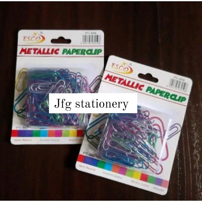 

Paper Clip Metalik/Neon ESCO