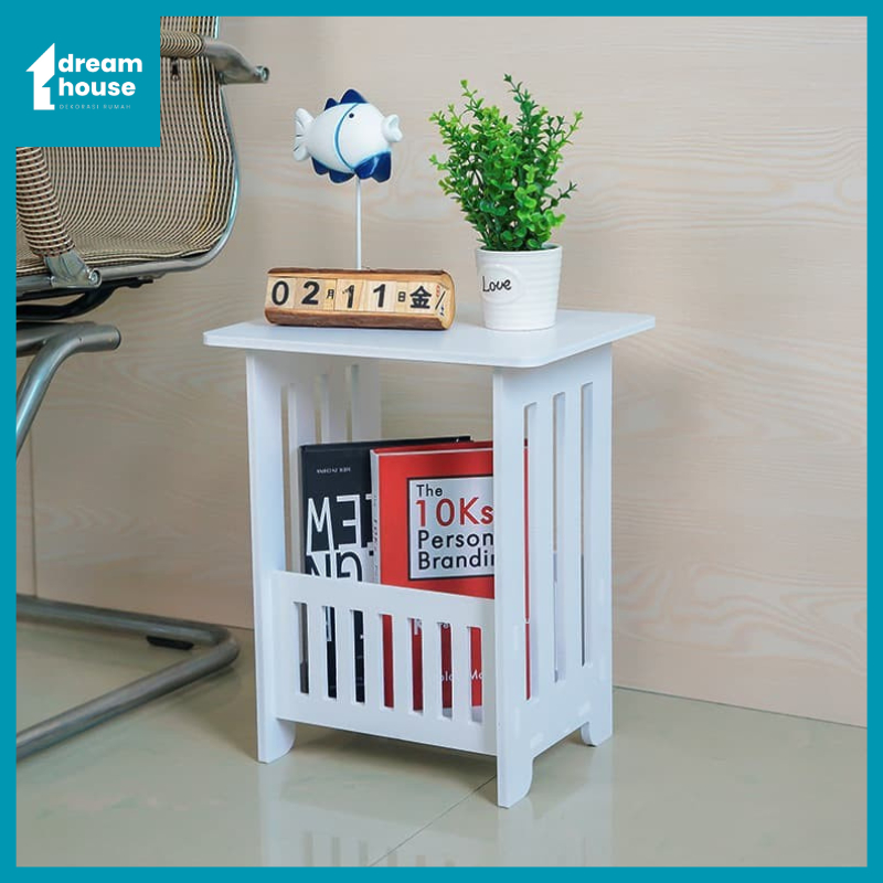 Meja Pot Vas Bunga Aesthetic Meja Sudut Meja Hiasan Pajangan Kecil Kamar Ruang Tamu Estetik