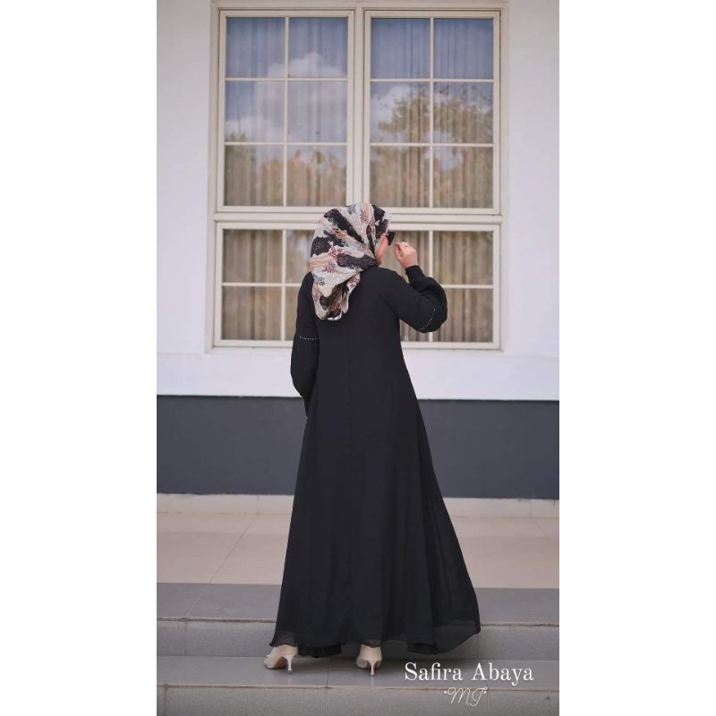 gamis safira abaya dress by miss jasmine m2y