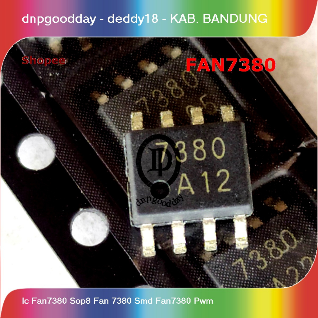 ic fan7380 sop8 fan 7380 smd fan7380 pwm