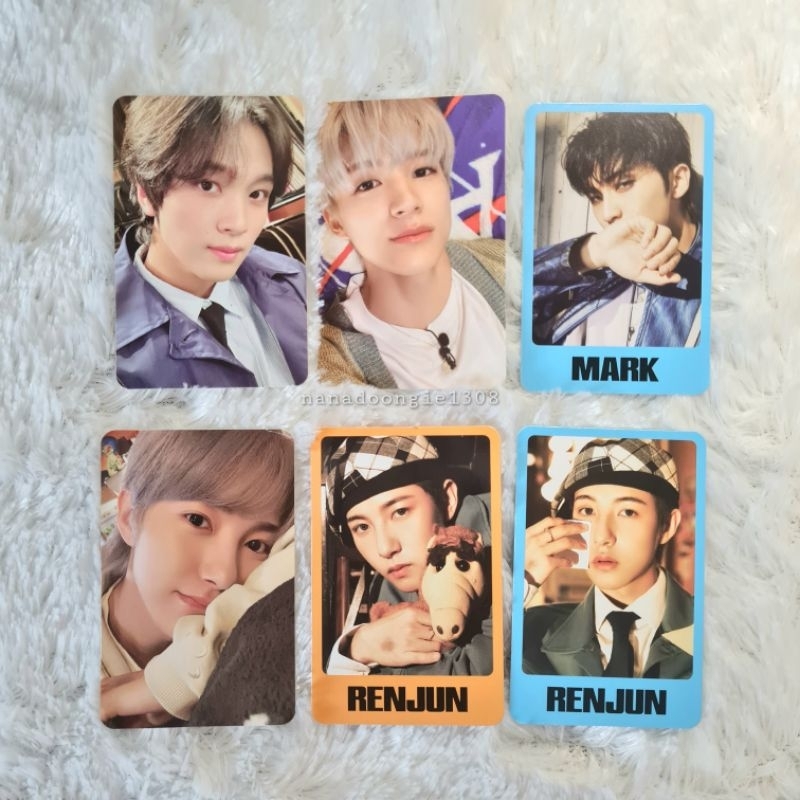Photocard PC Trading Card ISTJ NCT Dream Haechan Mark Jeno Renjun Ver C dan D