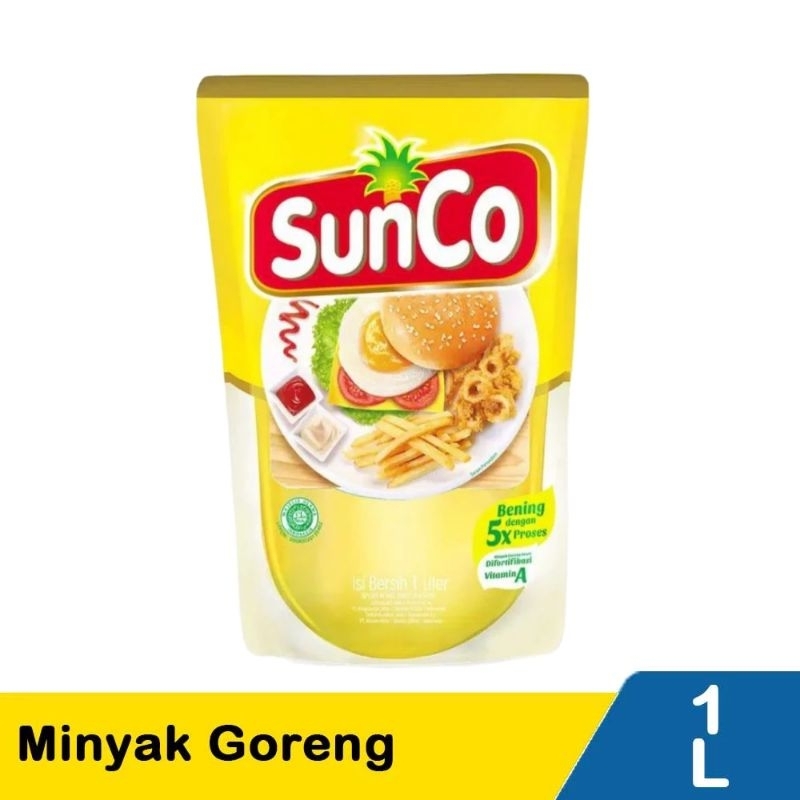 

Minyak Goreng Sunco ukuran 1 L