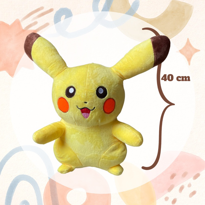 Boneka amazone pikachu jumbo