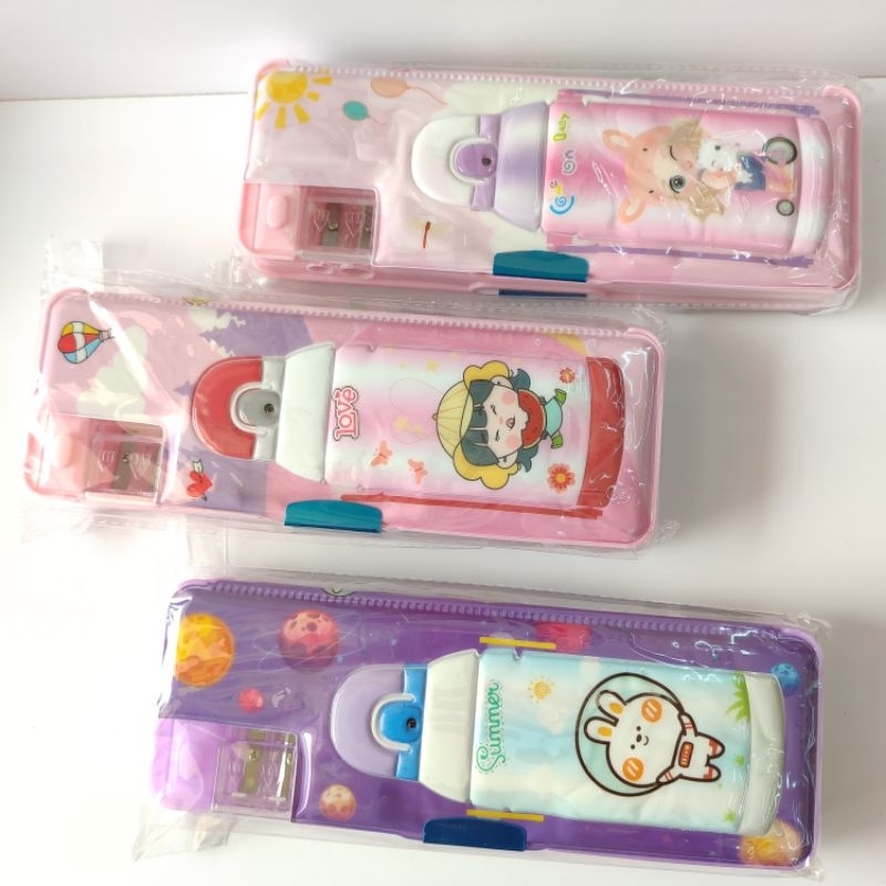 

Kotak pensil + serutan