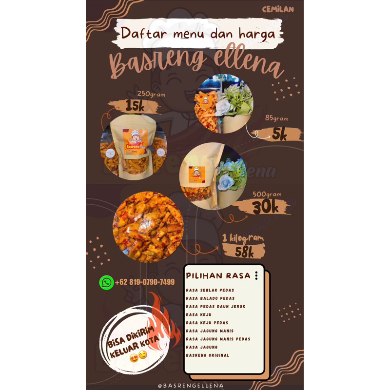 

Basreng Pedas