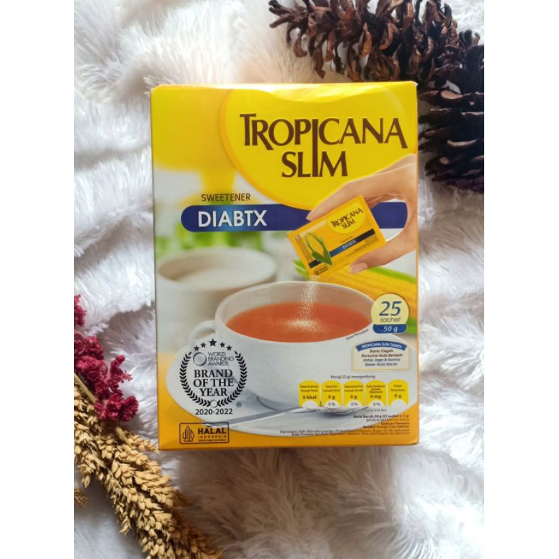 

Tropicana Slim Sweetener DIABTX 25 Sachet