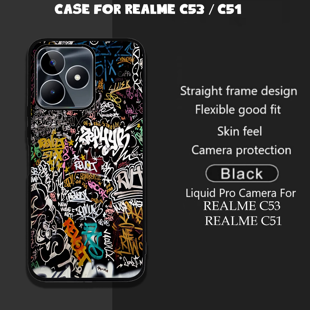 CASE Realme C53  NFC / Realme C51 NFC TERBARU 2023 Motif [swags] TERLARIS CASING Realme C53  NFC 202