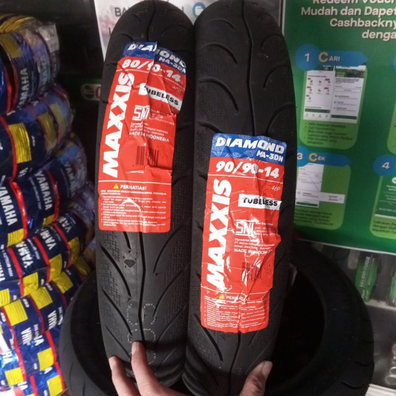 BAN MAXXIS DIAMOND MOTOR MATIC TUBELESS BEAT VARIO MIO