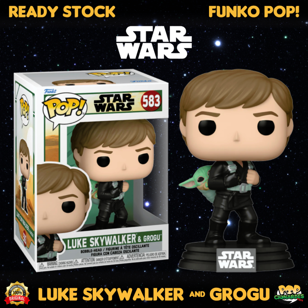 Funko POP Star Wars - Luke Skywalker with Grogu #583