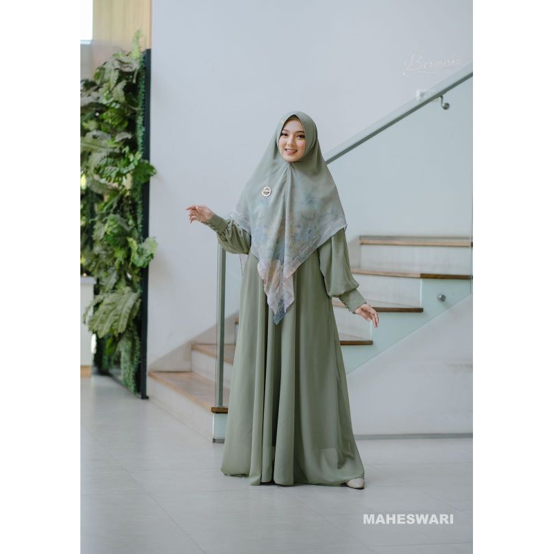 gamis set syari mahesa