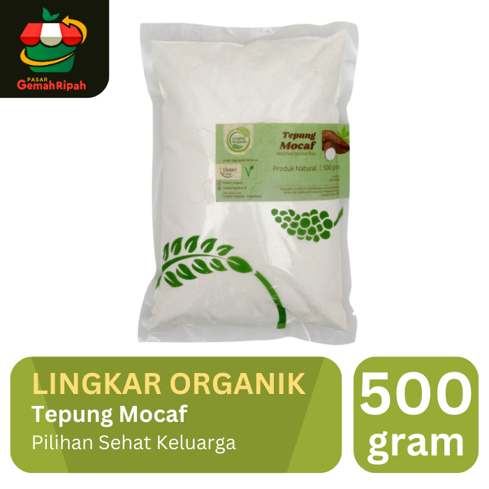 

Tepung Mocaf Lingkar Organik 500 Gram
