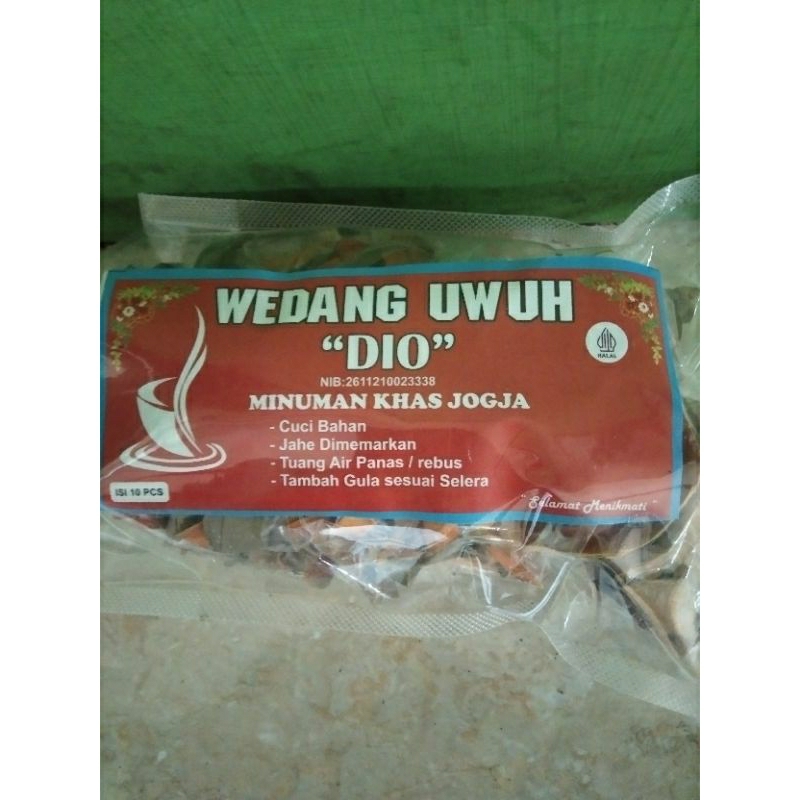 

10 pcs Wedang uwuh khas Jogja Dio minuman segar dan menyehatkan