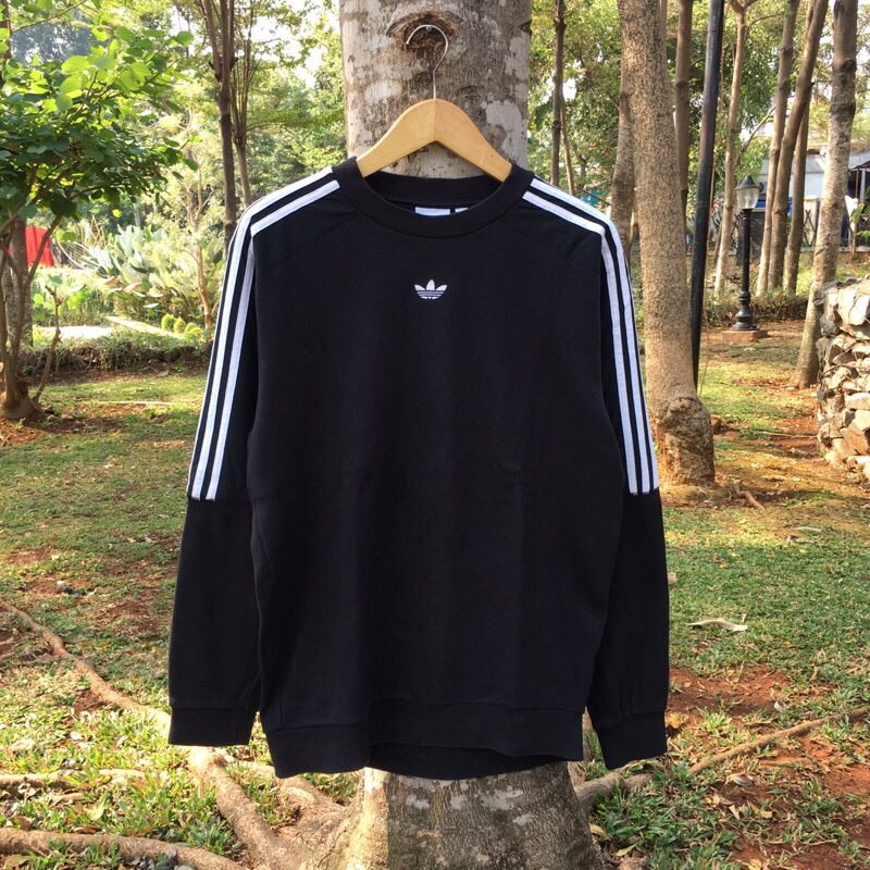 ADIDAS RADKIN CENTER STRIPE CREWNECK