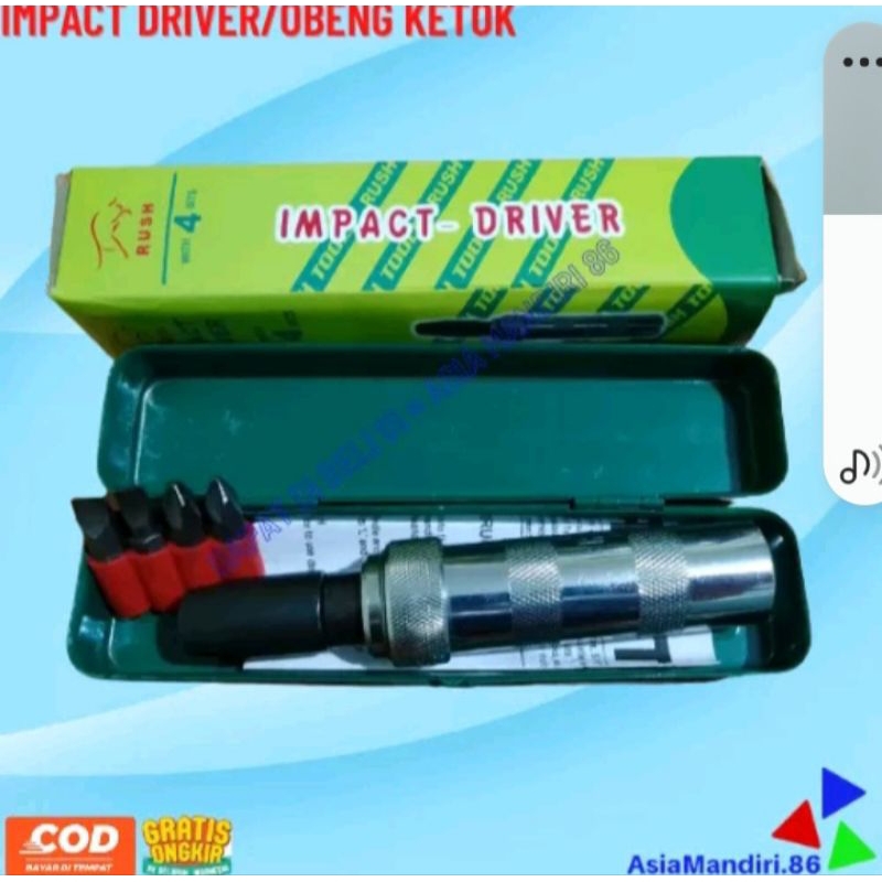 obeng ketok vessel dengan ujung baja