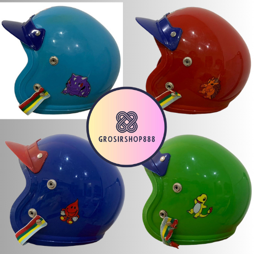 Helm Jadul Lawas Kiwi Bmx Original Helm Anak Retro Klasik Classic Unik