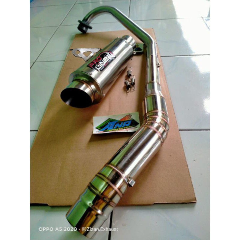 knalpot racing proliner jupiter mx fu vixion sonic cbr