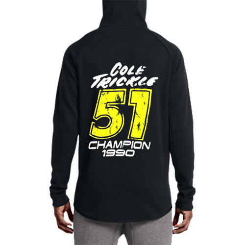 Cole Trickle Days Of Thunder Movie Hoodie Bahan Katun Fleece | Jaket Hoodie Jumper & Ritsleting | Bi