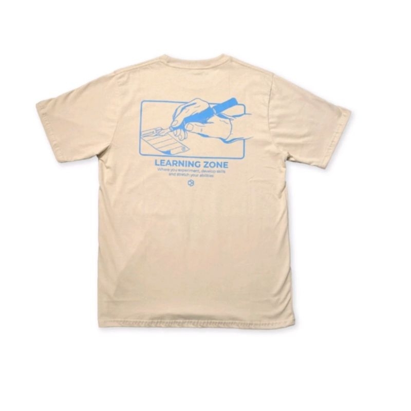 Kaos Pria Keren T-shirt Learning Zone