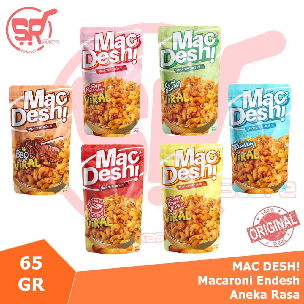 

Makaroni Mac Desh! Macaroni Endesh Premium ! / Makaroni Stik ( SR Store MKS / SR Store Makassar )