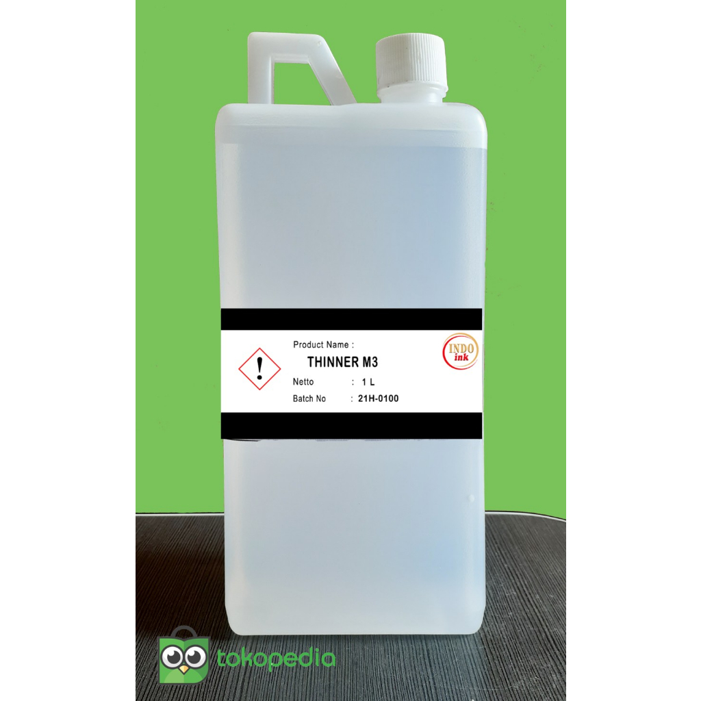 

tiner Sablon / Pengencer Tinta Sablon / Printing Plastik - Thinner M3
