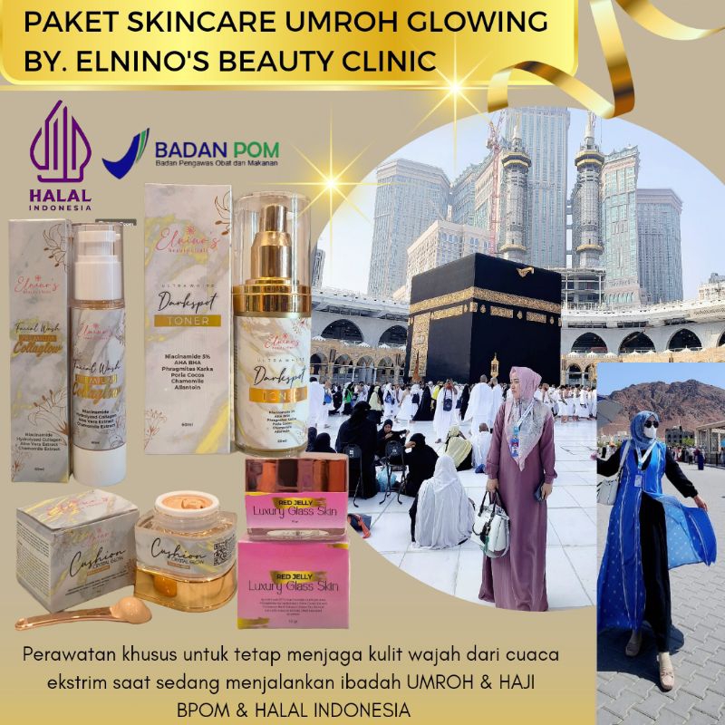 ELNINO'S BEAUTY CLINIC - PAKET SKINCARE UMROH GLOWING