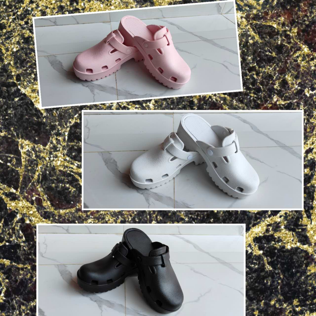 Sandal wanita sandal karet sandal wanita wedges tinggi 5,5cm 9331