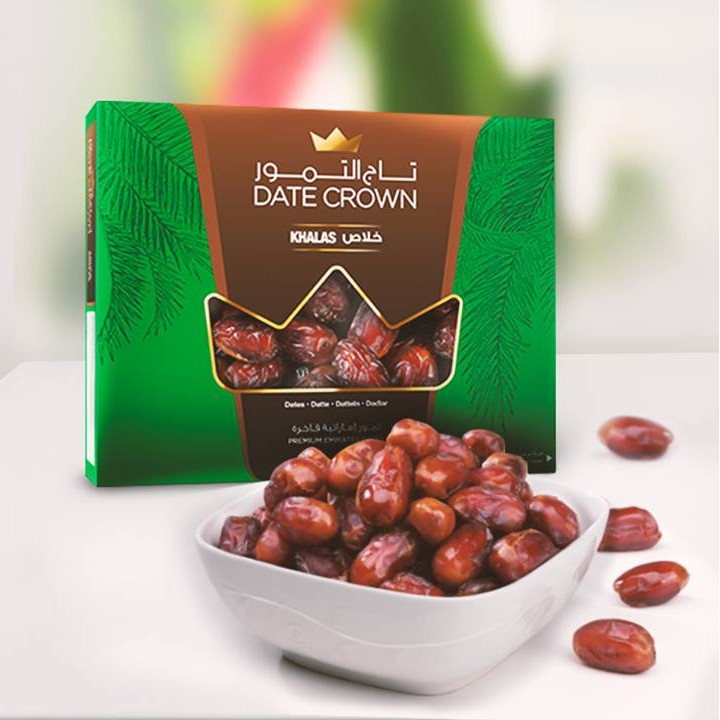 Kurma Khalas Barari 1kg / Kurma Enak Rasa Seperti Karamel Manis yang Pas