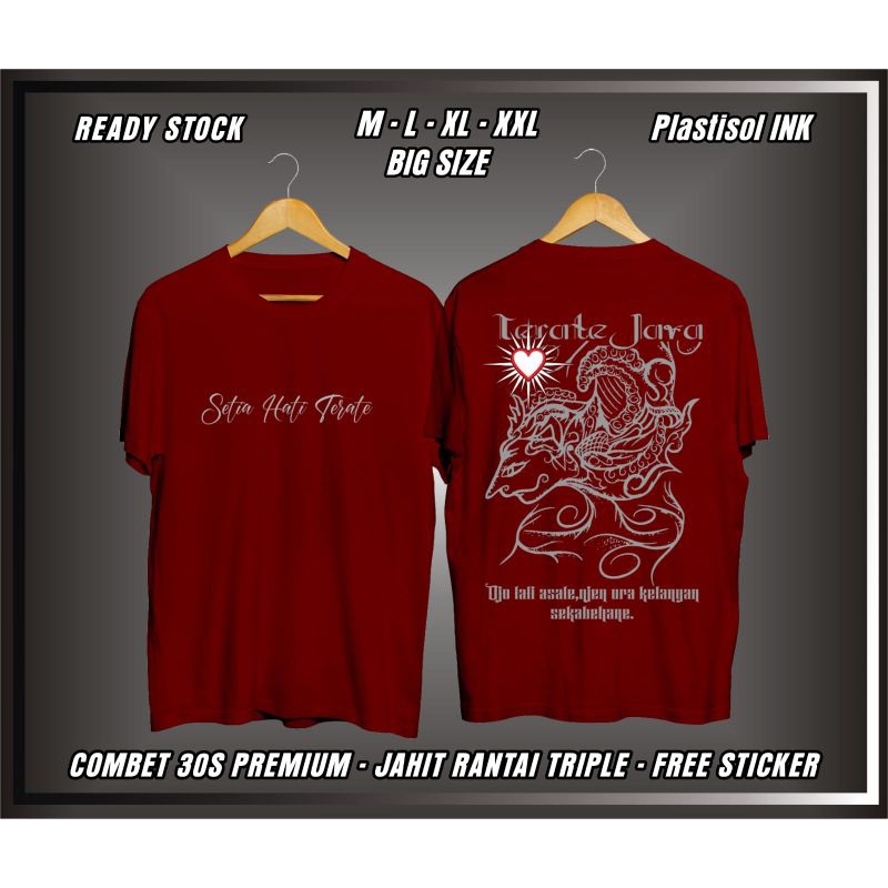 KAOS PSHT MOTIF WAYANG