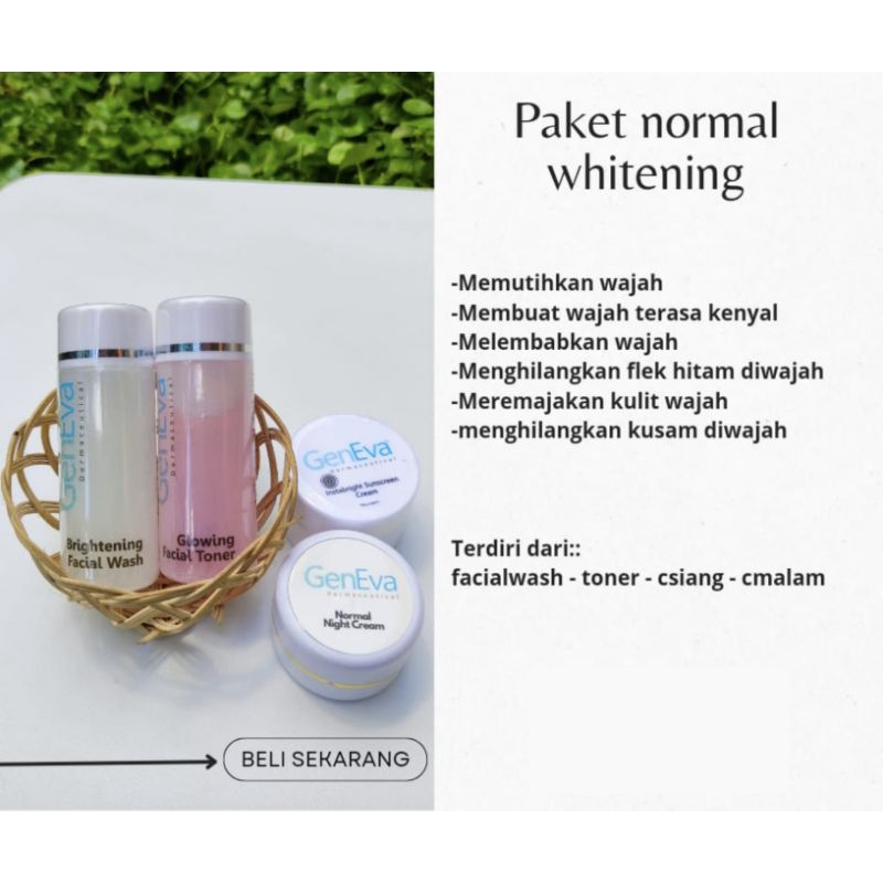 PSKET SKINCARE GENEVA NORMAL WHITENING