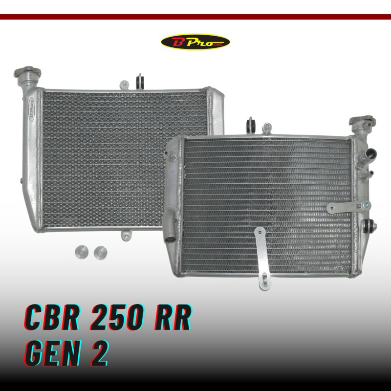 Radiator Bpro Gambot Ninja 250 FI Old New CBR 250 RR Yamaha R25 Ninja150 R SS RR Original B Pro Alum