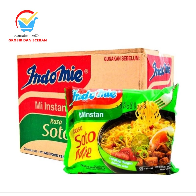 

INDOMIE MIE INSTAN RASA SOTO MIE 60G