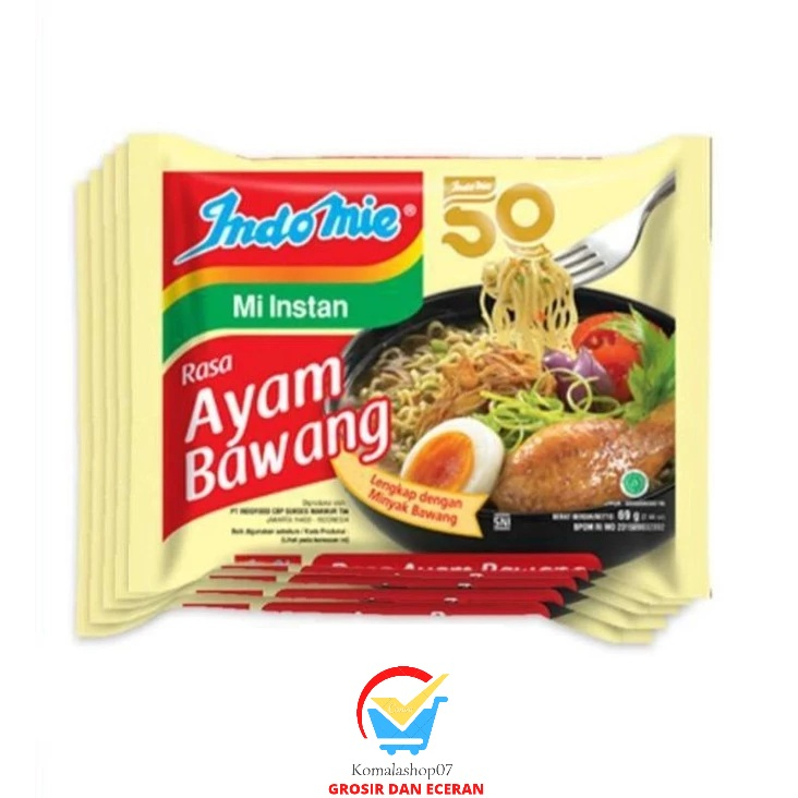 

INDOMIE KUAH RASA AYAM BAWANG MIE INSTAN 69G