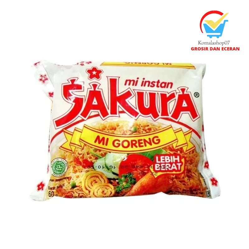 

INDOMIE MIE INSTAN SAKURA GORENG 60G