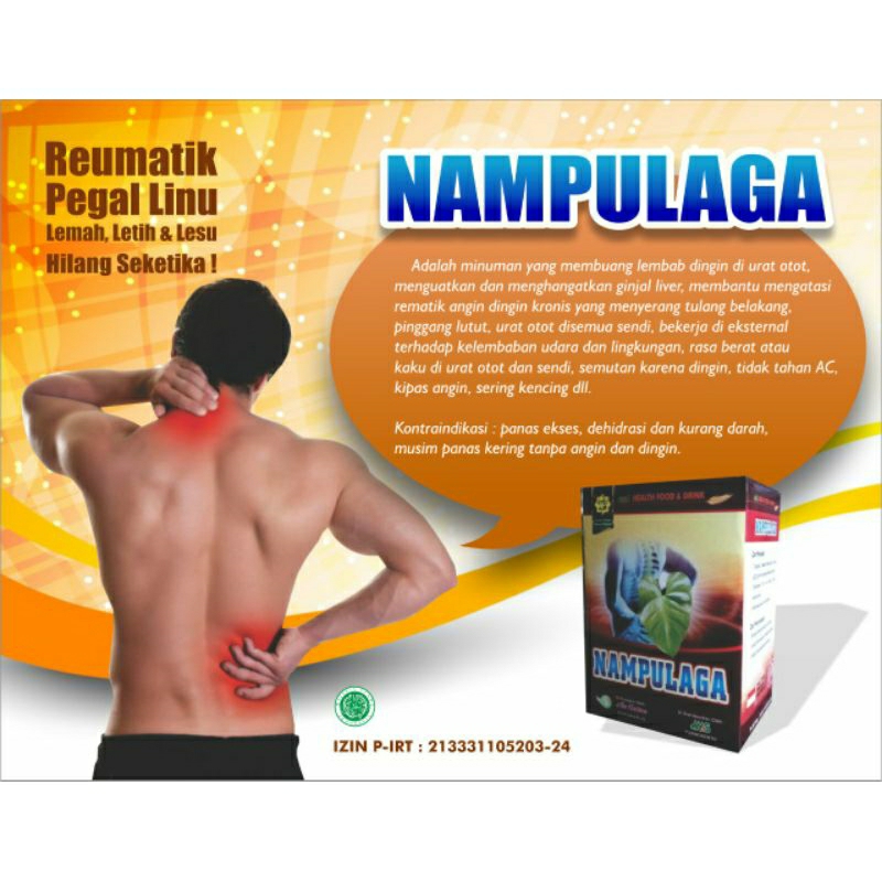Nampulaga untuk Nyeri Otot dan Nyeri Sendi