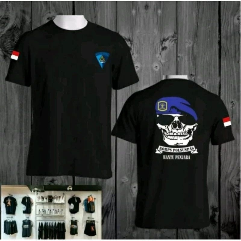 KAOS HANTU PENJARA TENGKORAK NEW POLSUSPAS