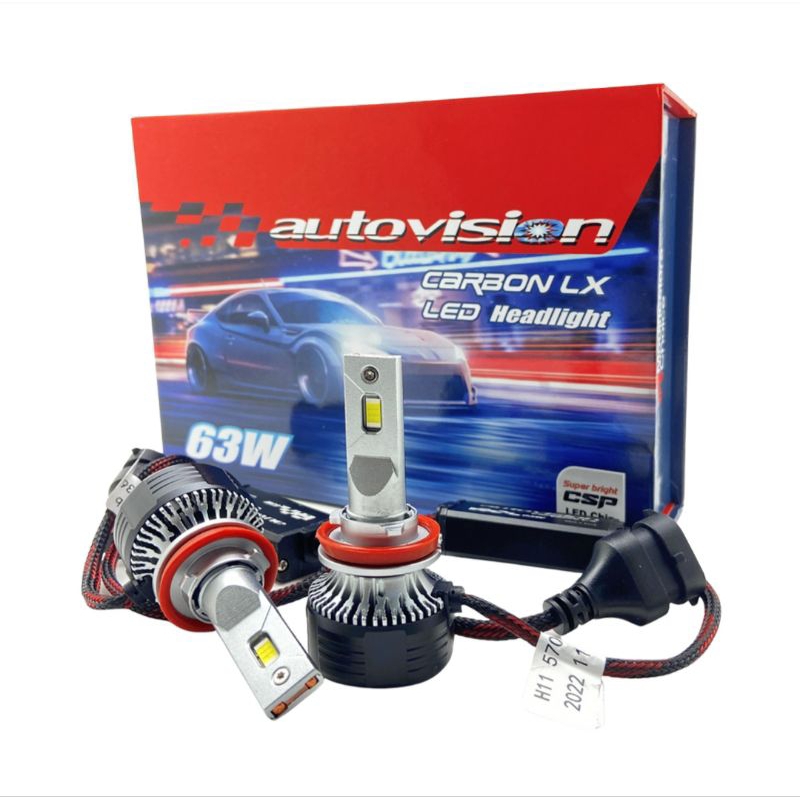 LED Mobil Autovision Carbon LX - Super Awet - Grade Premium - H11