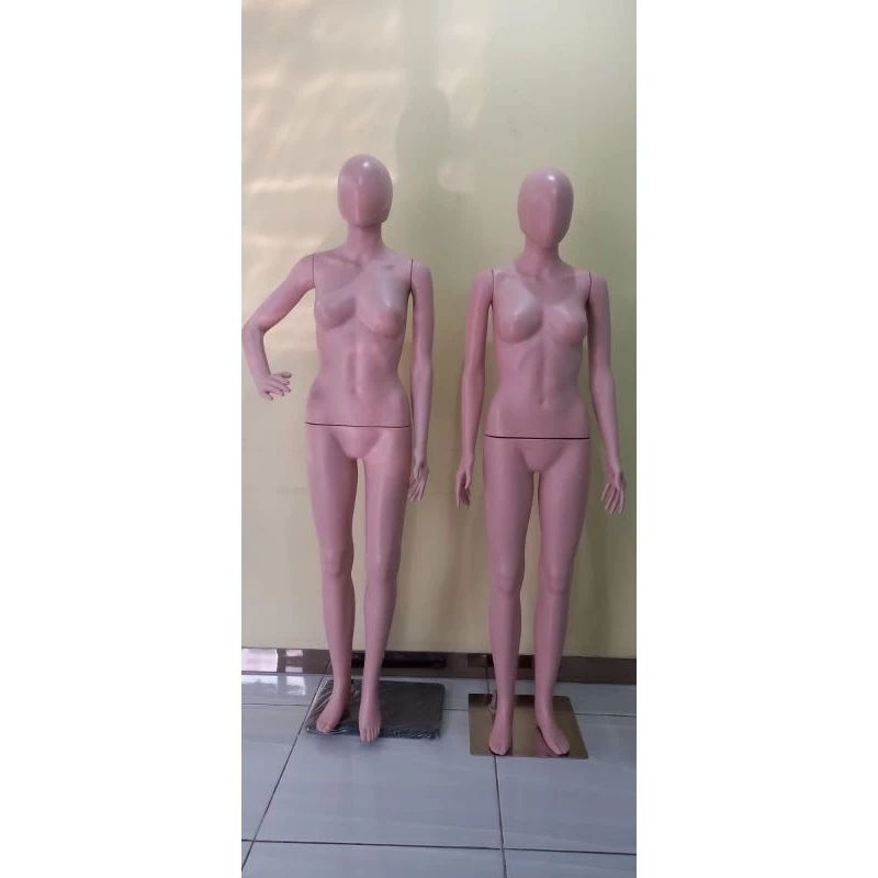 Manekin Fullbody Wanita Tanpa Kepala Dan Ada Kepala Warna Kulit Patung Manekin Cewek Dewasa Patung B
