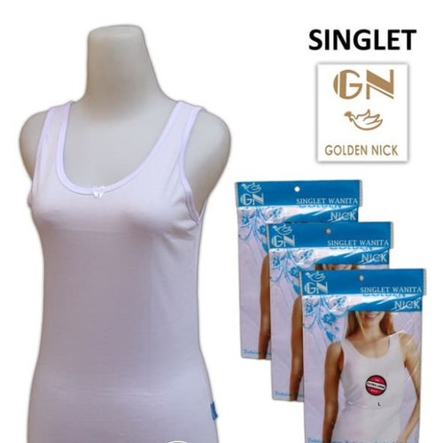 Kaos Dalam Wanita / Singlet Wanita / Singlet Golden Nick/ Kaos Singlet / Tank Top / Kaos Dalam / Kao