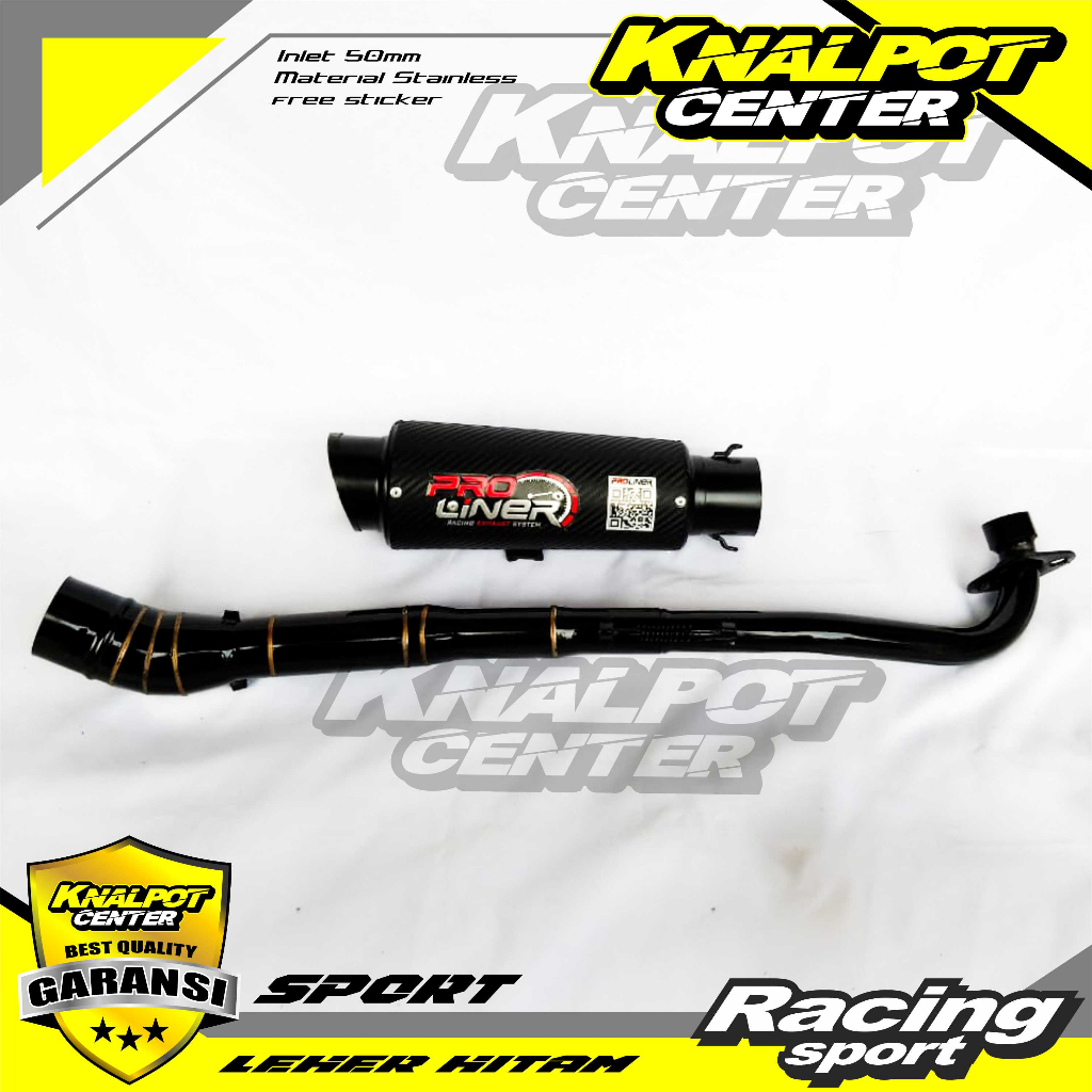 KNALPOT RACING PROLINER JUPITER Z VEGA SUPRA KARISHMA BLADE REVO SMASH SHOGUN GRAND LEGENDA REVO