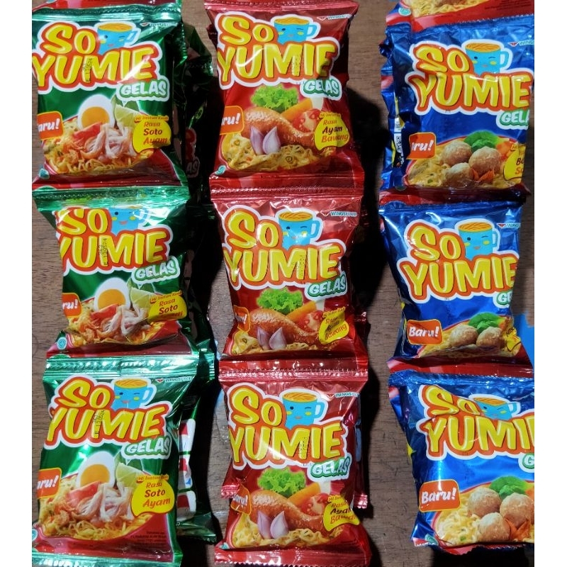 

so yumie gelas renceng isi 10 pcs