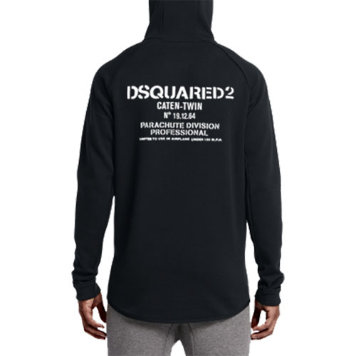 Dsquared Owl Hoodie Bahan Katun Fleece | Jaket Hoodie Jumper & Ritsleting | Bisa COD